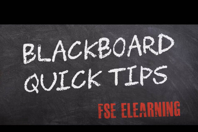 Blackboard Groups – creating sign up sheets