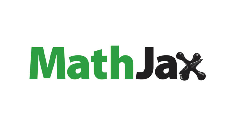 MathJax logo.