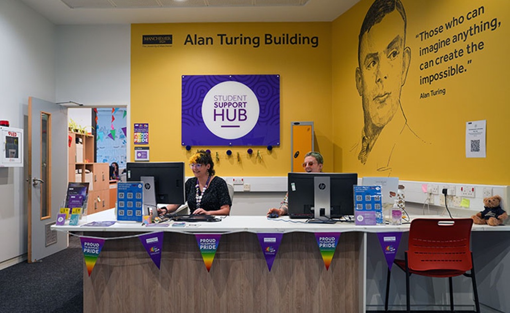 Image of School of Natural Sciences student support hub