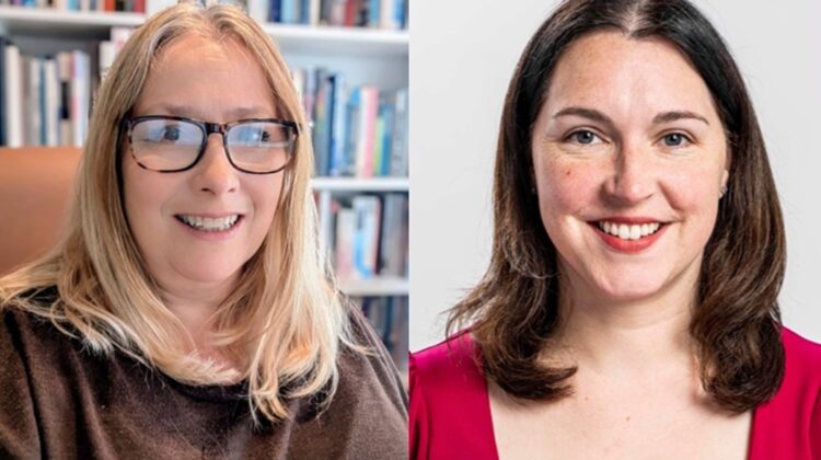 Picture of Barbara Waters and Katie Moore