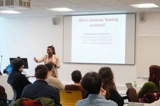 Redeveloping the Graduate Teaching Assistant training programme