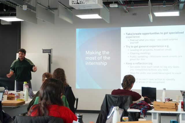 Supporting graduate interns in the eLearning Team