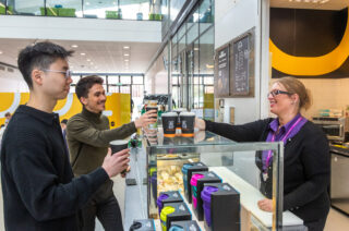 10-minute study break = £5 café voucher