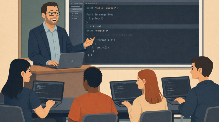 teaching live coding in a classroom environment