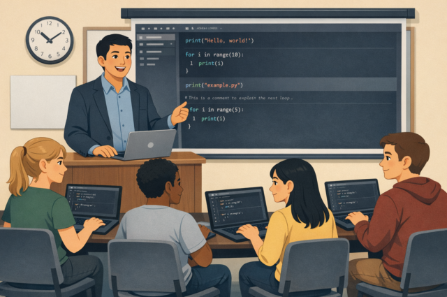 The Pedagogic value of Live Coding: Computer Science