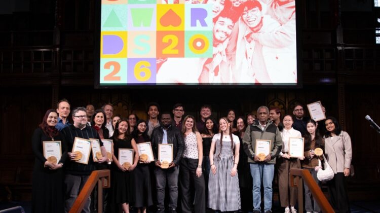 Picture of winners at SU academic awards 2026