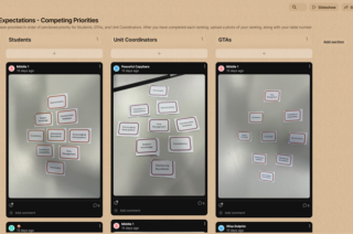 Beyond the digital noticeboard: different ways to use Padlet in teaching